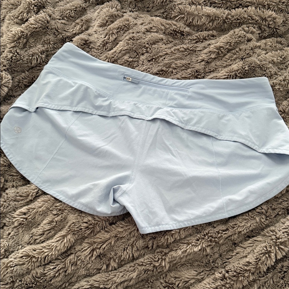 Light Blue lululemon Athletic Shorts - Picture 2 of 3